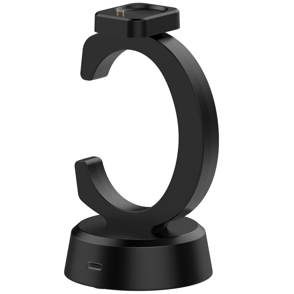 C Shape Charger Dock for Huami Amazfit T-Rex 3 Pro 48mm/T-Rex 3/Balance 2 Smart Watch Holder Desk Charging Station with Cable