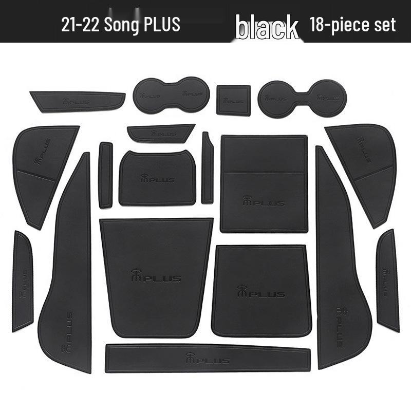 

BYD Song Plus Накладка в нишу двери и комплект для модификации подстаканника салона