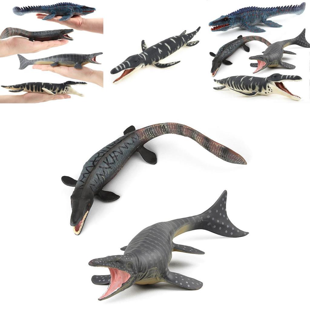 Prehistoric Animal Model With Nonassembly Plastic Construction For Museum Exhibits And Collectors