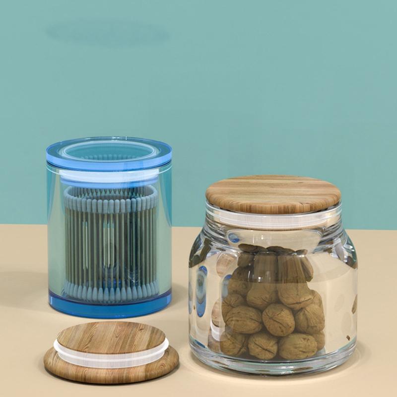 Storage Sealed Bottle Mold Jewelry Ring Box Mold Suitable for Soap Candle Holder Flower Pot Craft Diy Home Decoration