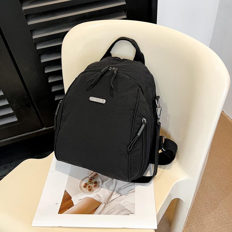 Summer backpack new large-capacity commuter travel backpack fashionable versatile shoulder handbag women's lightweight