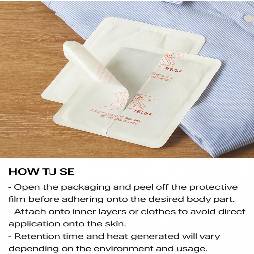 Value Pack Adhesive Body Warmers (15 Count) – Ultra-Long Lasting Heat Patches