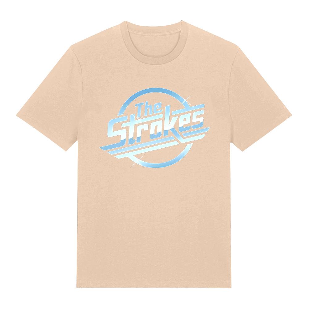 The Strokes Rock Band Logo T Shirts The Strokes Merch T-shirts Vintage Graphic Print Clothes Unisex Pure Cotton Short Sleeve Tees Anime T-shirt