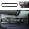 1 шт. Декоративная накладка на раму Для Toyota Camry 2018- Управление переключателем фар Углепластик