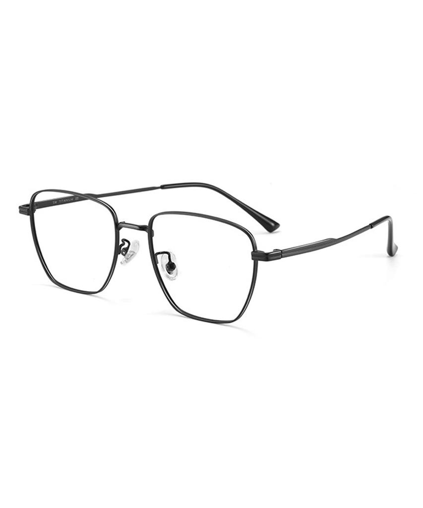 Lingkeonpeuleim Bv1015 Titanium Eyeglass Frame Black
