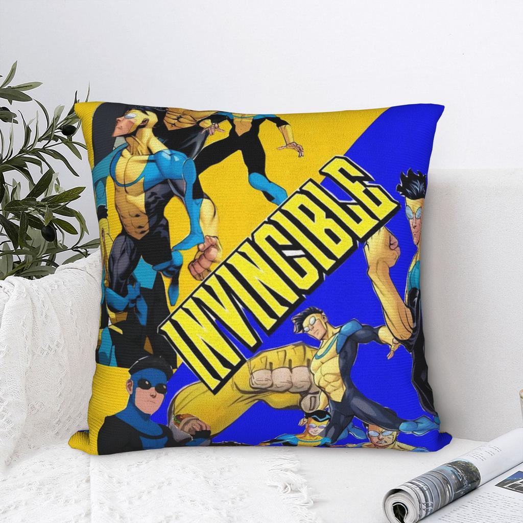 Invincibles Comic Pillow Cover Accessories Printing Cushion Cover Decorations Throw Pillow Case Cover Chair Multi-Size