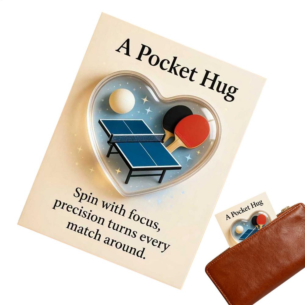 

Sports Themed Hug Pocket Motivational Keepsake Portable Encouragement Cards For Players Athletes Team Managers Fans Collectors