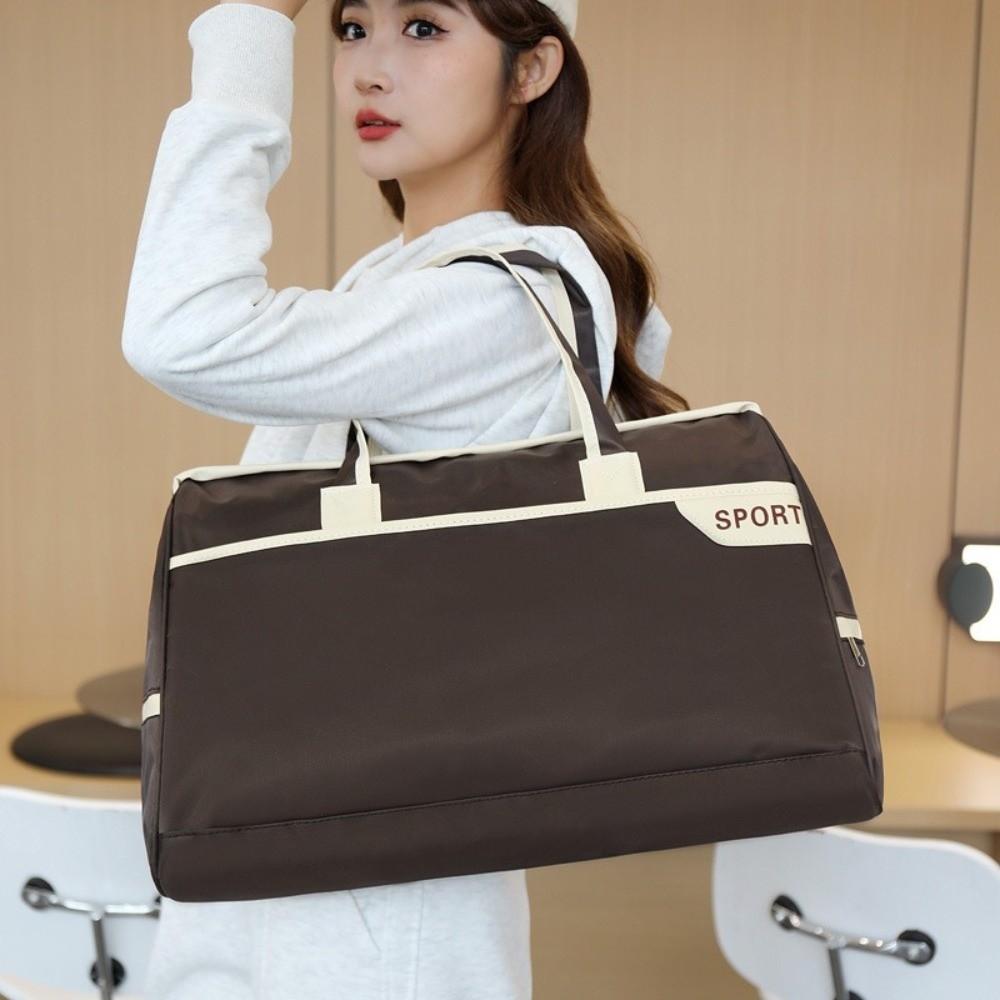 Large Capacity Sports Fitness Handbag Waterproof Gym Bag Fashion Travel Luggage Bag  Yoga