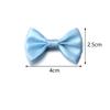 50pcs 4*2.5cm Polyester Ribbon Bows Colorful Small Bow Tie For Wedding Party DIY Clothing Headwear Gifts Decoration Accessories