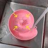 New Snail Shape Fruit Drainer Basket Reusable Kitchen Vegetable Washing Basin Multi-functional Automatic Rotation Clean Tools
