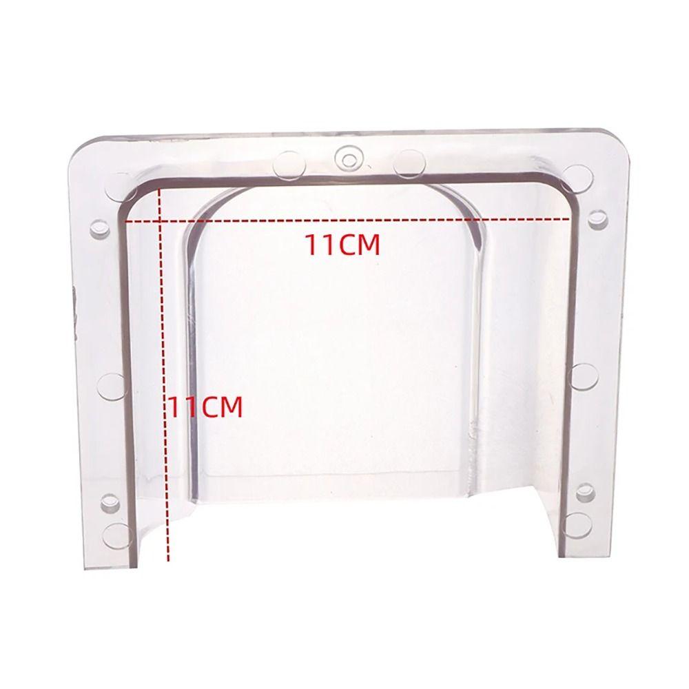 1Pcs Plastic Door Keypad Cover Chime Button Doorbell Protective Cover For Wireless Doorbell