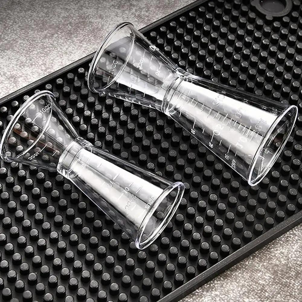 Transparent Ounce Measuring Cup with Scale Cocktail Jigger  Milk Tea Shop