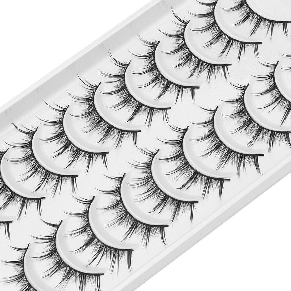 Augen Make-up Werkzeuge Flauschige Falsche Wimpern Manga Wimpern Cosplay Wimpern Anime Wimpern Falsche Wimpern