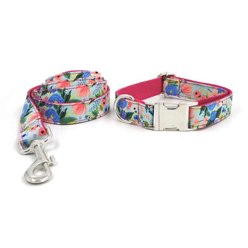INS Style Customizable Dog Collar & Leash Set Medium