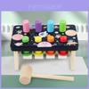 Wooden Cartoon Pattern Whac Mole Game Children Puzzle Toy For Toddlers