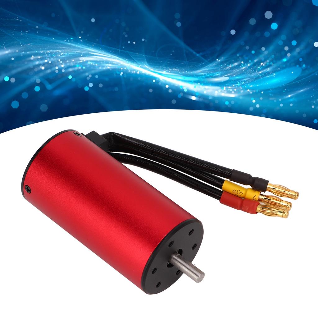 670 2650KV RC Brushless Waterproof Motor Aluminum Alloy RC Brushless Motor for 1Celsius8 RC Crawler Car