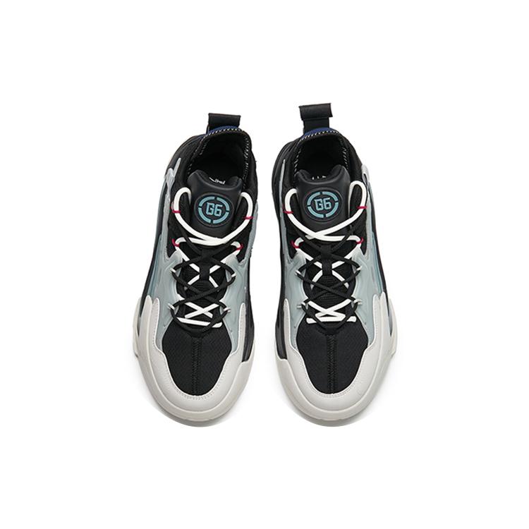 New Anta G6 Soup Wear-Resistant Low-Top Sports Casual Shoes Men's Black Gray Blue 112218082-4