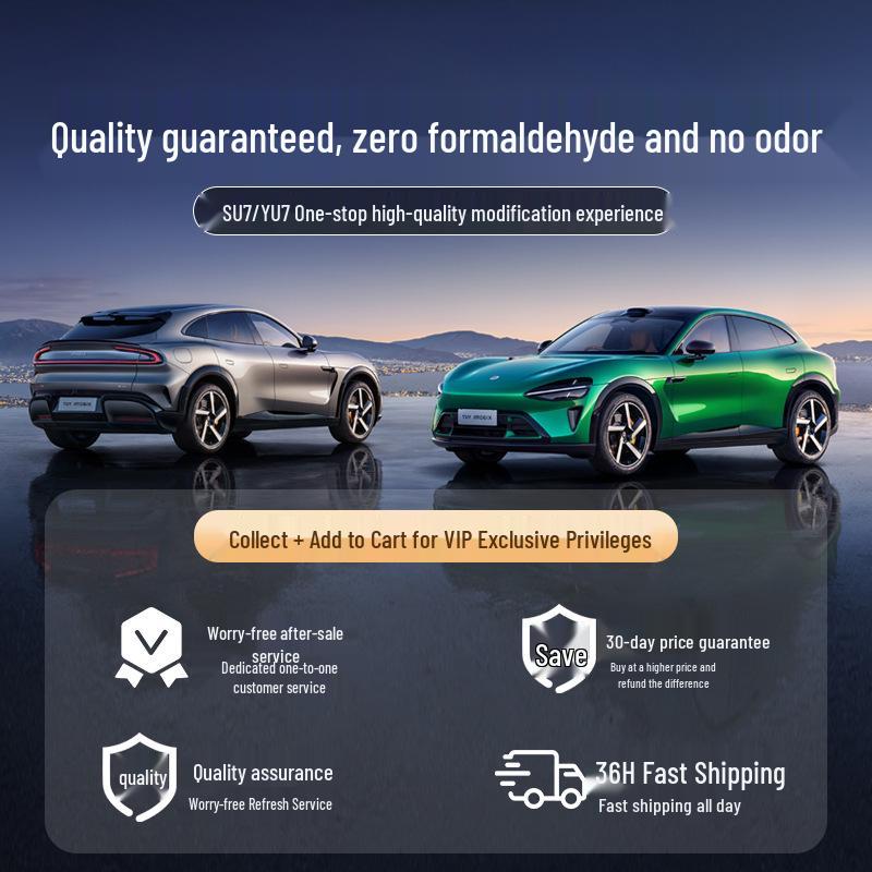 Osłona przeciwsłoneczna na deskę rozdzielczą Xiaomi YU7: Matowa Osłona Przeciwodblaskowa Blokująca Światło do Ochrony Konsoli Środkowej.