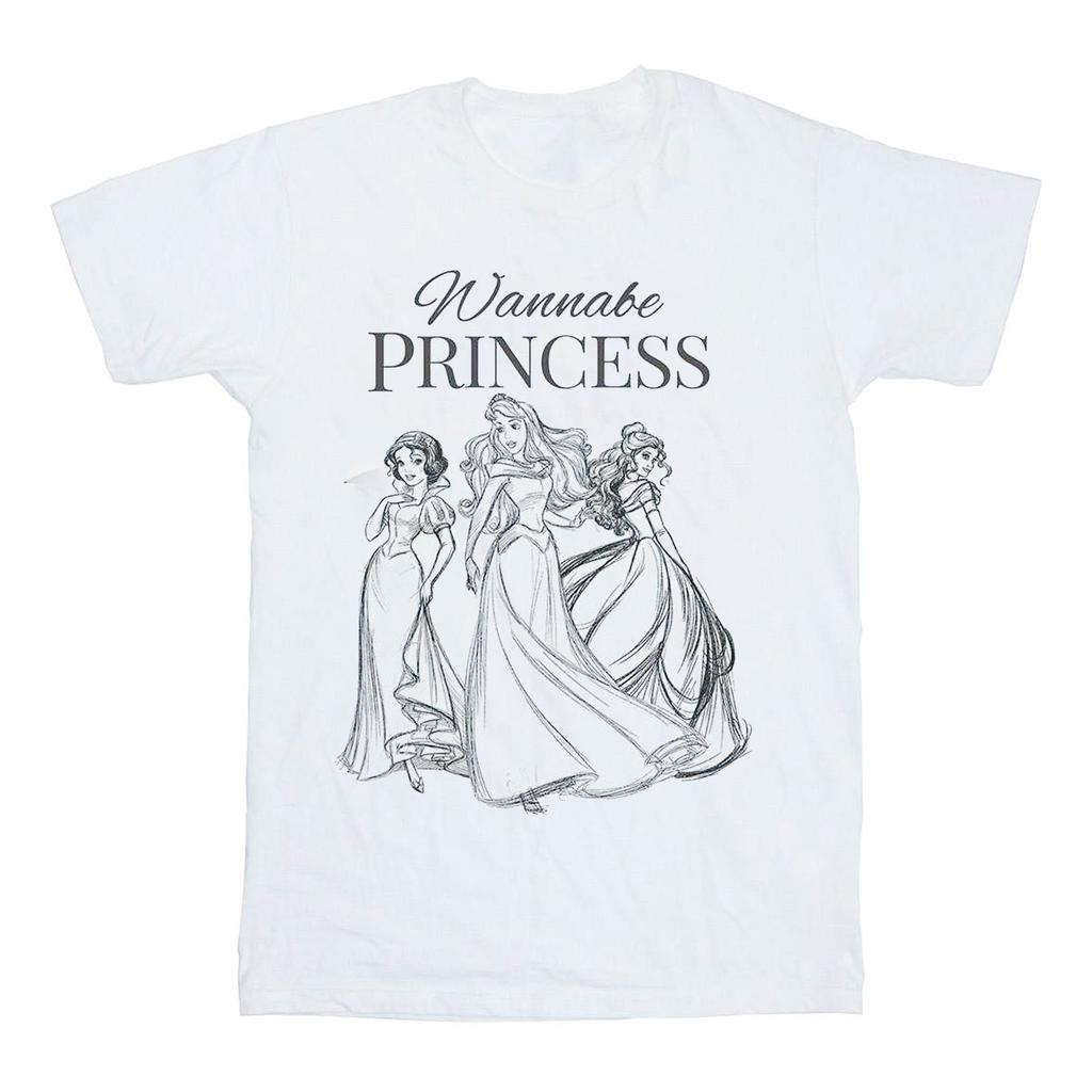 Disney Princess Womens/Ladies Wannabe Princess Cotton Boyfriend T-Shirt