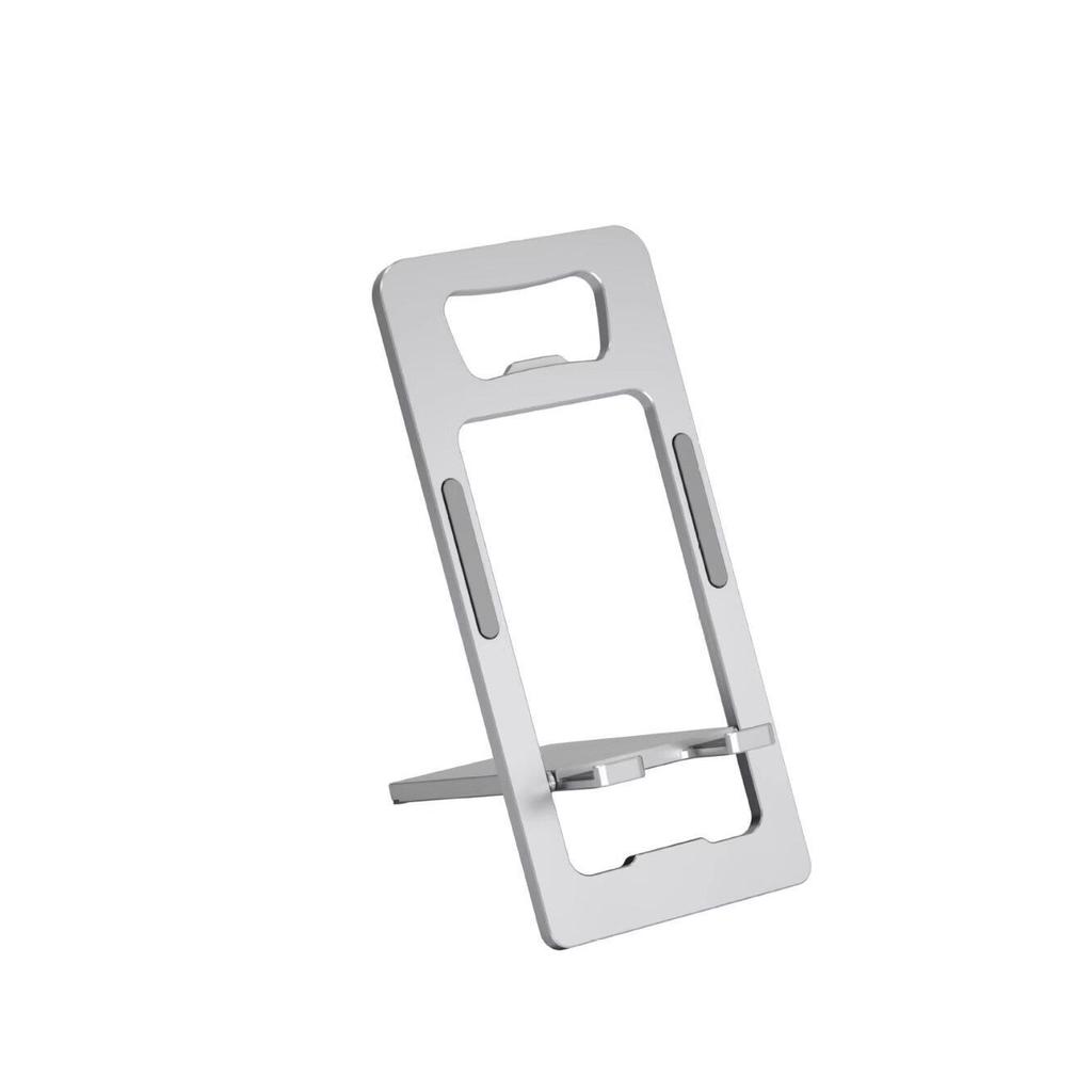 Ultra-Thin Foldable Aluminum Phone and Tablet Stand - Portable, Multi-functional, Universal Holder