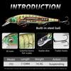 MEREDITH ITO Suspending Minnow 115mm 14.9g 1.8-2m Depth Treble Hooks Pike Bass ITO