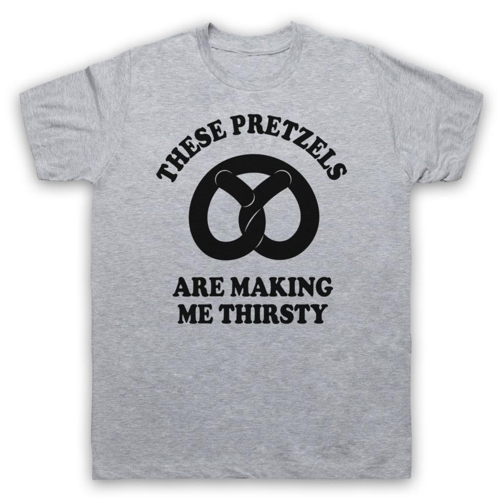Summer SEINFELD THESE PRETZELS ARE MAKING ME THIRSTY American TV Series T-shirt