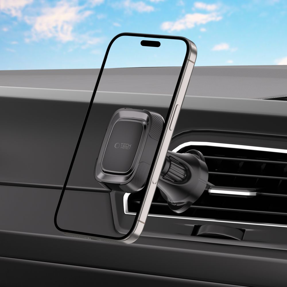 Tech-Protect N59 Magnetische Armaturenbrett- & Lüftungsschlitz-Autohalterung Schwarz