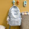 Schoolbag New Korean Version Fresh Schoolbag Women's Japanese Ins Niche Versatile Printed Backpack Junior High School Class Backpack