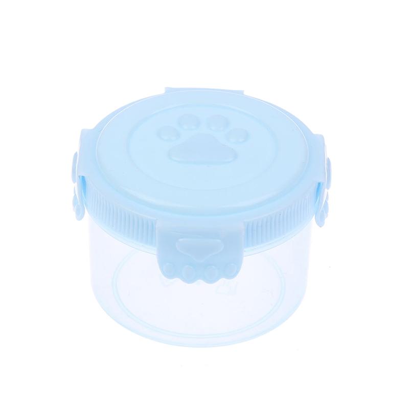 

1 шт. Мини-круглые квадратные бутылки для кетчупа, приправы, соуса, меда, горчицы, салатной заправки, кухонный контейнер для соуса Bento Square синий