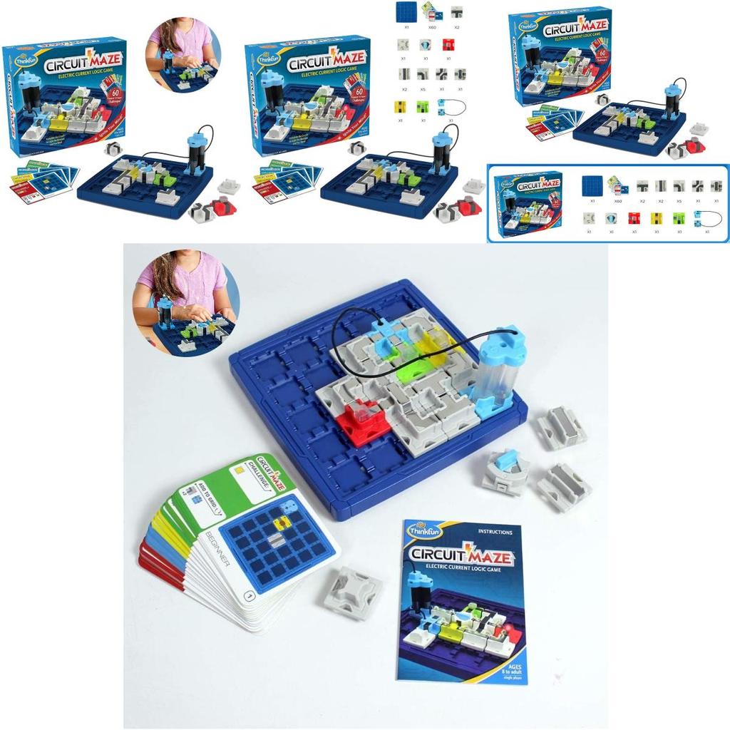 Thinkfun Laser Gravity Table Game Advanced Circuit Maze Puzzle Toy