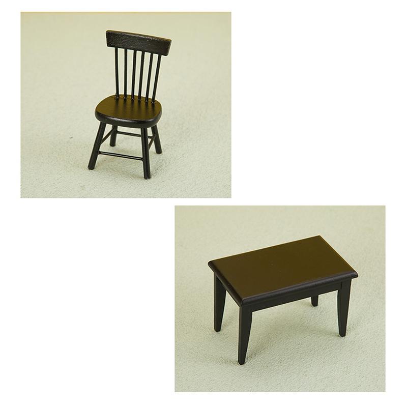 Puppenhaus Mini Möbel Dekoration Mini Handgemachte Tisch Und Stuhl Modell Schießen Szene Requisiten