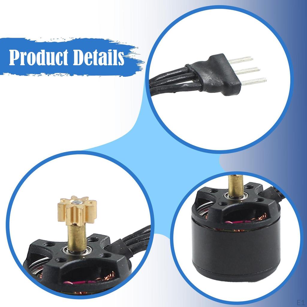 RC Helicopter Motor Spare Parts Replace Modification Sturdy Lightweight Engine Accessory for K160