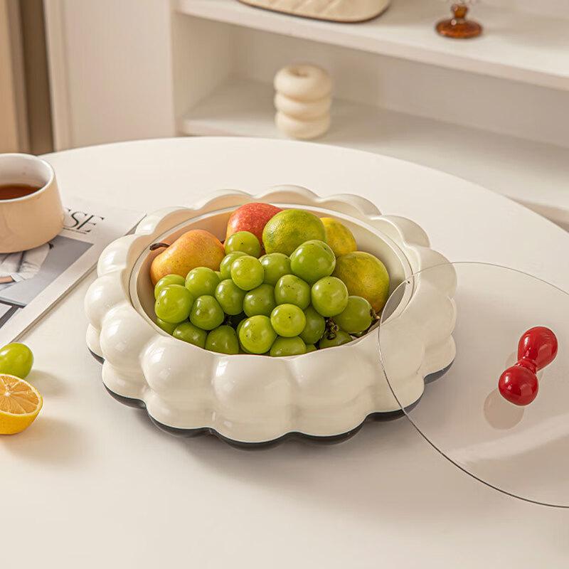 Minimalist Covered Fruit & Snack Tray