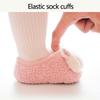 1 Pair Baby Anti Skid Walking Shoes Indoor Toddlers Shoes Non-slip Warm Floor Socks Prewalker for Autumn and Winter