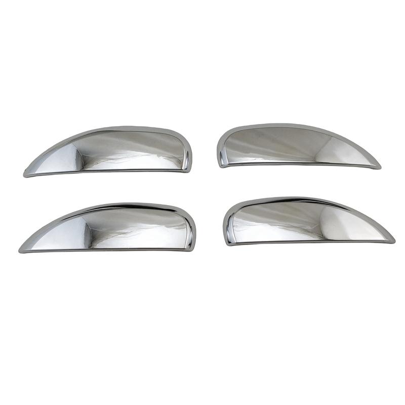 YOYO For Renault Duster 2018   4pcs New Car ABS Chrome Accessories Plated Side Door Handle Cover Trim Paste Style