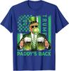 Funny Trump Paddy's Back 45 47 St Patricks Day USA Unisex T-Shirt