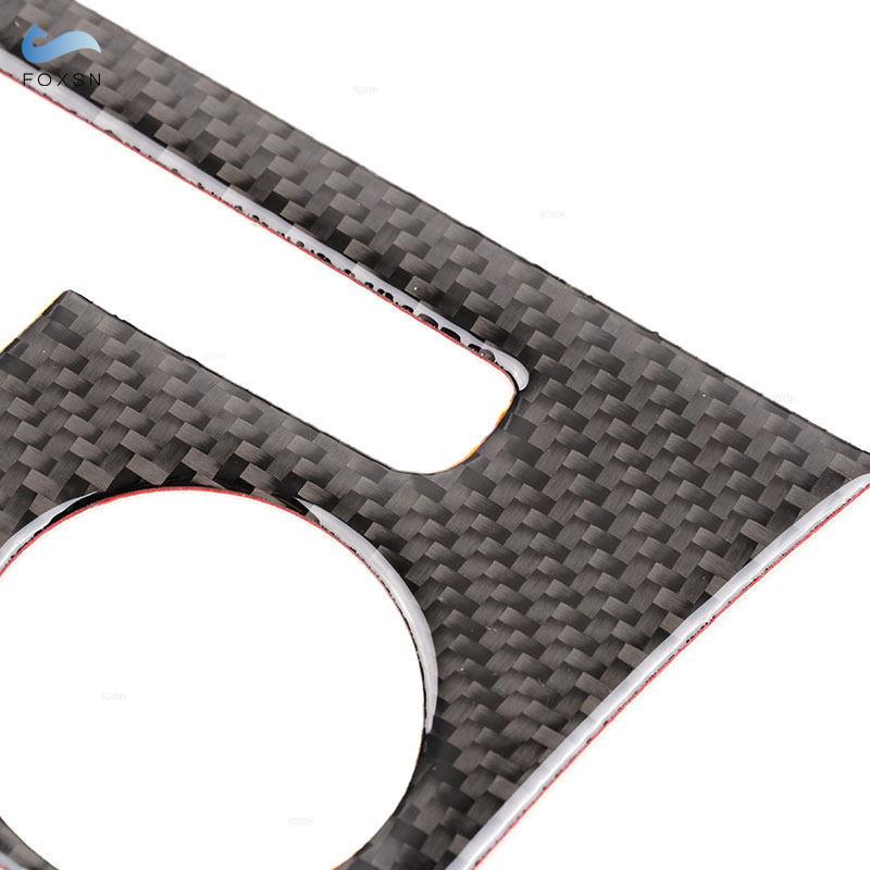 For Chrysler 300 300C 2011 2012 2013 2014 Soft Carbon Fiber Car Central Air Conditioning Knob AC Control Panel Frame Cover Trim