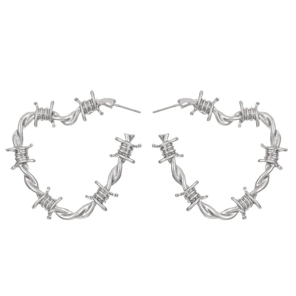 Retro Hoop Earrings Punk Drop Earrings New Earrings  Jewelry Gift