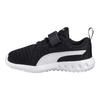 Puma Carson 2 V Velcro Durable Low Top Kids Casual Shoes Kids Sneakers Black White 190565-02