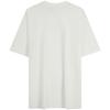 Calvin Klein Loose Round Neck Printed Short Sleeve T-Shirt Unisex Tops Bright-White J322868-YAF
