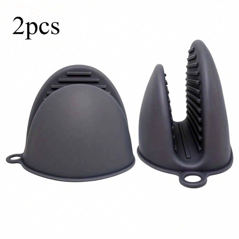 

2pcs Silicone Pot Gripper Gloves,Strong Grip Kitchen Utensils, Ambidextrous Design, Essential for Every Kitchen, Colorful Style серый