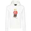 Polo Bluza z kapturem i nadrukiem Polo Bear Swobodna luźna bluza z długim rękawem Męska bluza 710783408-006