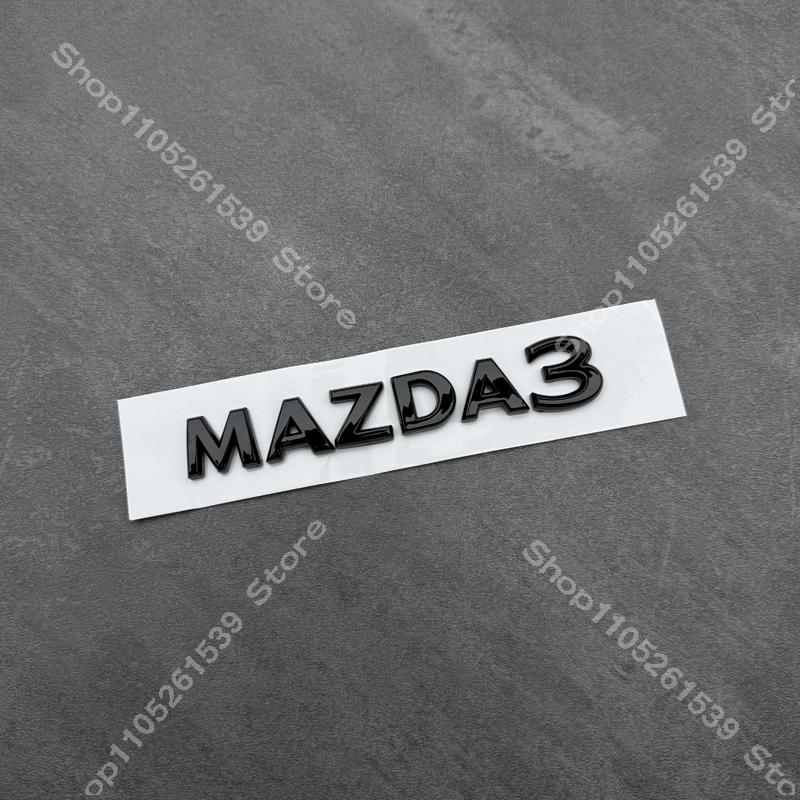 

Front Hood Emblem Tail Trunk Badge For MAZDA3 2020 2021 2022 2023 2024 2025 Car Front Grill/Rear Emblem Lid Covers Logo Sticker