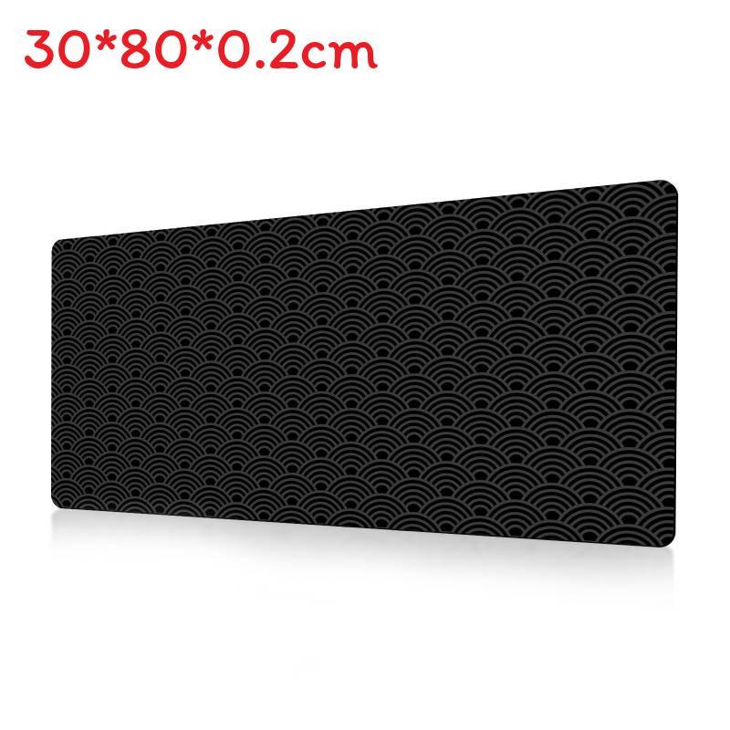 Ofis Masası Konforu İçin Kaymaz Yüzeyli Soyut Akışkan Büyük Mouse Pad