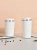 1PC 380/500ml Travel Mug With Leakproof Lid Insulated Reusable Coffee Mug Stainless Steel Thermal Coffee Cup Office School