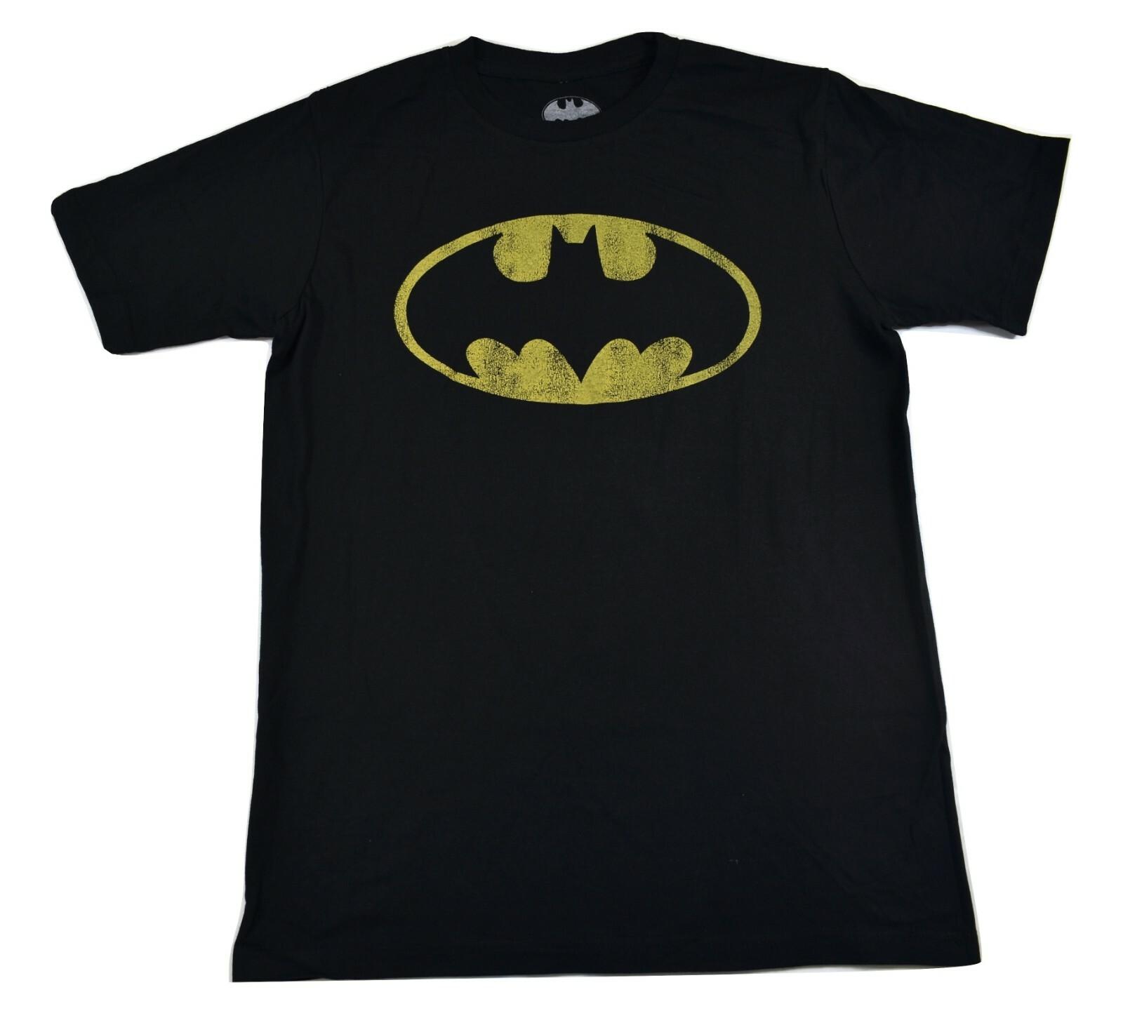 Batman Mens Bat Signal Logo Tee Shirt New S XL