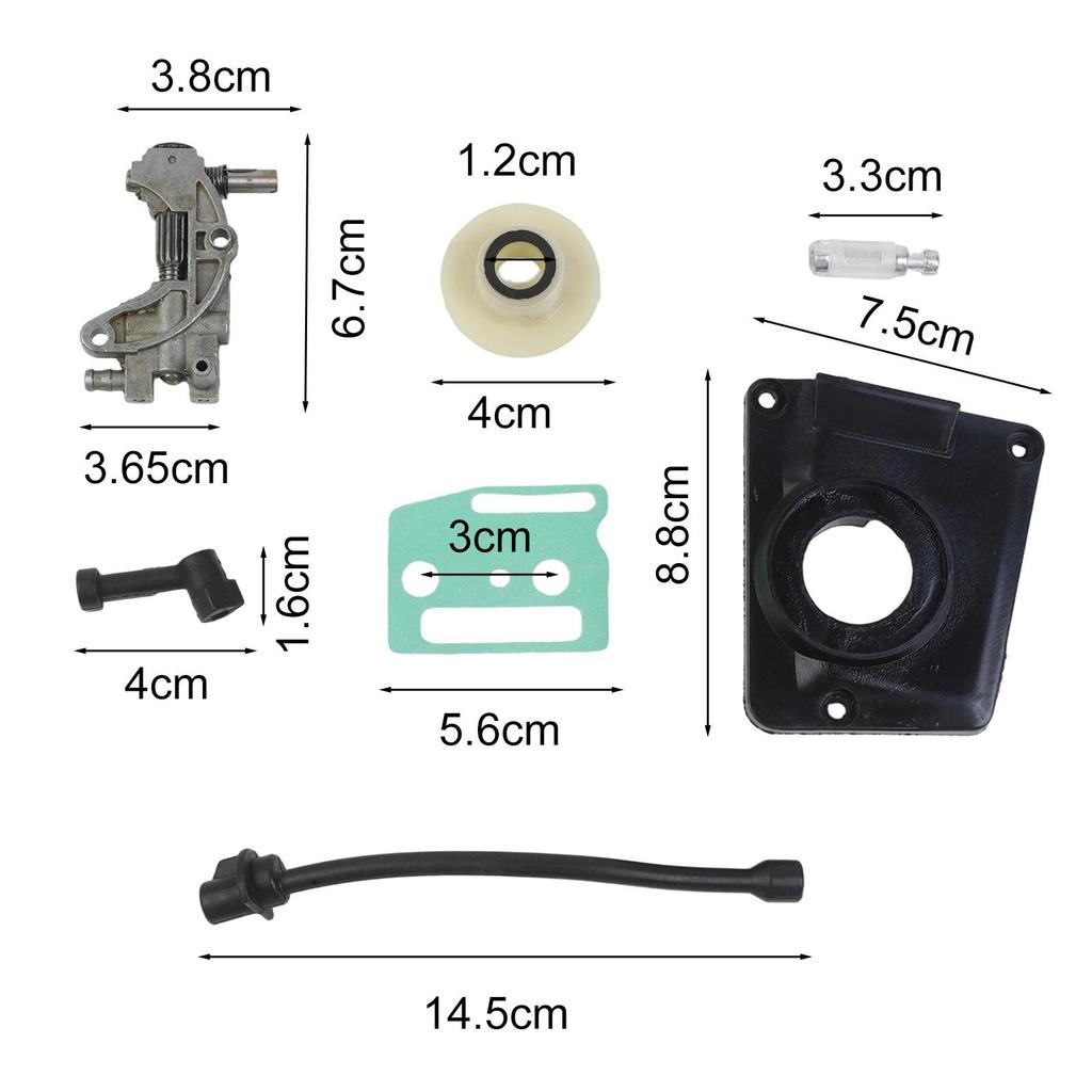 Chainsaw Parts Oil Drive Pump Kit Oil Pump Mechanism