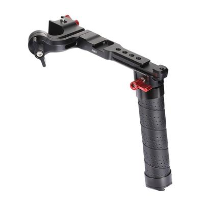 Portable Ergonomic Camera Handle 5 1/4inch Screw Holes 2 Cold Shoe Mounts For SC2/S3 Camera Professional Filming