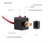 12V 60W High-Side LED Dimmer Switch with Manual Knob - PWM Regulator for Single Color, Ideal for RVs, Vans, Trucks, Boats, 5A.