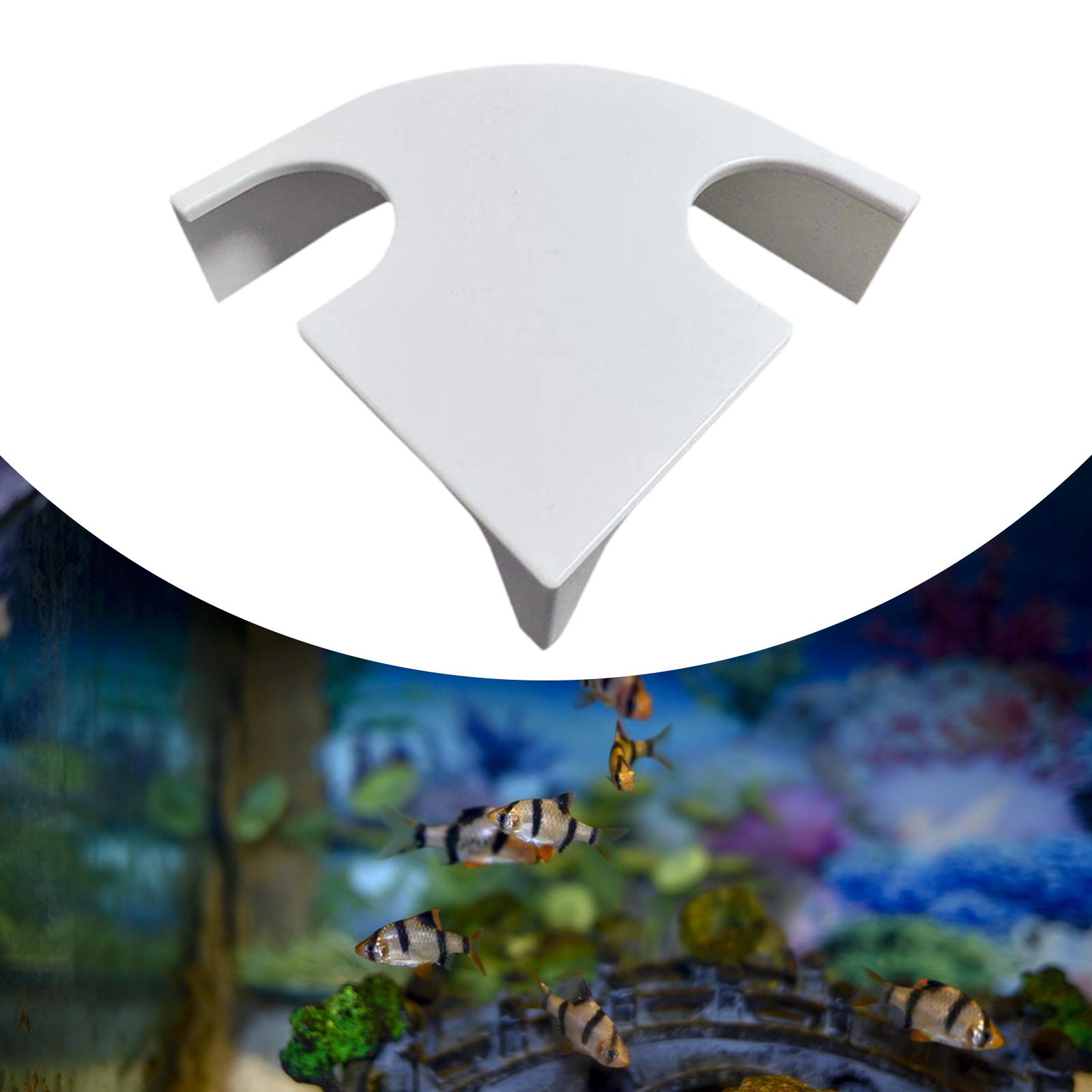 Fish Tank Hideout Fish Tank Accessories Shelter Resting Landscape Hideaway Fish Cave Underground Tunnel for Aquarium Fish Hide белый